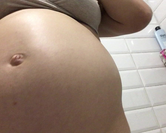 PregnantMiodelka - 7th month of my pregnancy Face in, Pregnant, Impregnation Fantasy, Belly Fetish, Big Tits, Strip Tease, ManyVids
