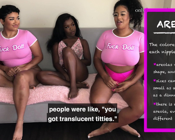 Raquel Savage - NEW #SexxxEd EPISODE  TITTIES Just a little about boobs, nipples, nipple sensitivity, C