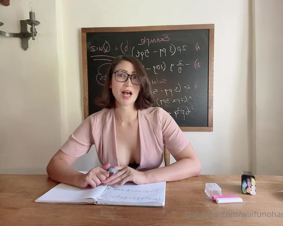 Waifunohana - Min clip PPV preview Step mom Teachers pet works for his math tutors pussy My sons friend