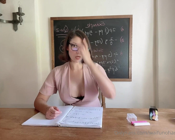 Waifunohana - Min clip PPV preview Step mom Teachers pet works for his math tutors pussy My sons friend