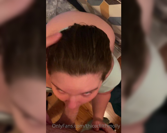 Thicccfilthmolly - Filthy little blowjob before daddy eats my ass
