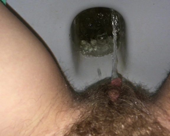 PregnantMiodelka - Hairy pussy pee compilation, Hairy, Hairy Bush, Pee, Toilet Fetish, ManyVids