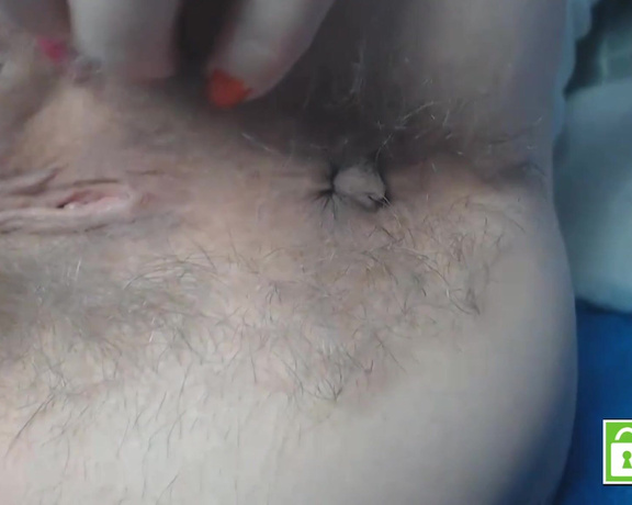 PregnantMiodelka - Playing and fingering super hairy asshol, Fingering, Ass Fetish, Ass Worship, Anal Play, Hairy, ManyVids