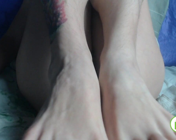 PregnantMiodelka - Teasing with pretty feet and hairy tatto, Feet, Dirty Feet, Foot Fetish, Foot Worship, ManyVids