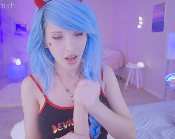 Cherrycrush -  Onlyfans Ice On My Nipples Video,  Amateur, Small tits, Dildo, Cosplay