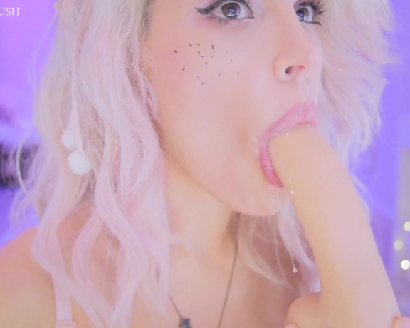 Cherrycrush -  Onlyfans Sloppy Mouth Video,  Amateur, Small tits, Dildo, Cosplay