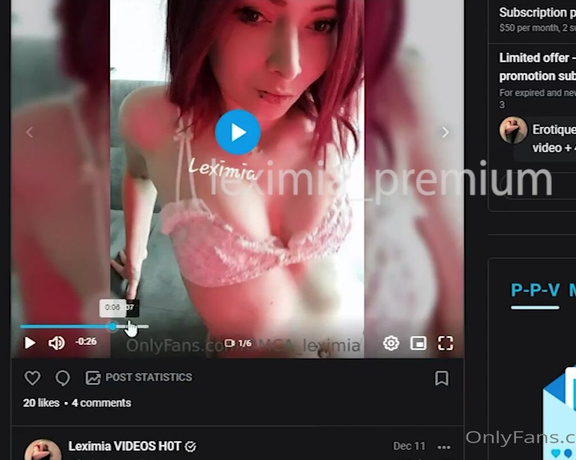 Leximia -  Jai galement un compte VIDEOS Sur mon compte vido @leximia premium il se passe a  je post u,  Amateur, Small tits