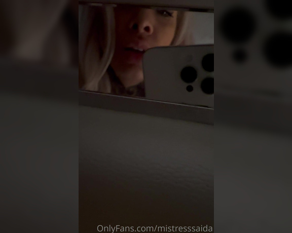 Mistress Saida - Telling to my cuckold how i had sex..