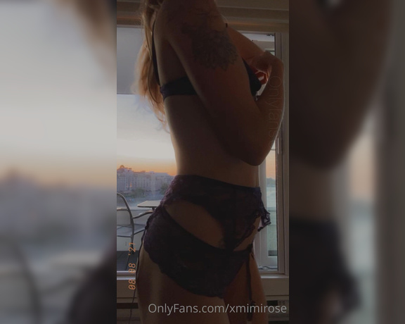 Xmimirose - (Mimi)- Today has been a day of driving for me but I finally arrived at my destination and now the content i