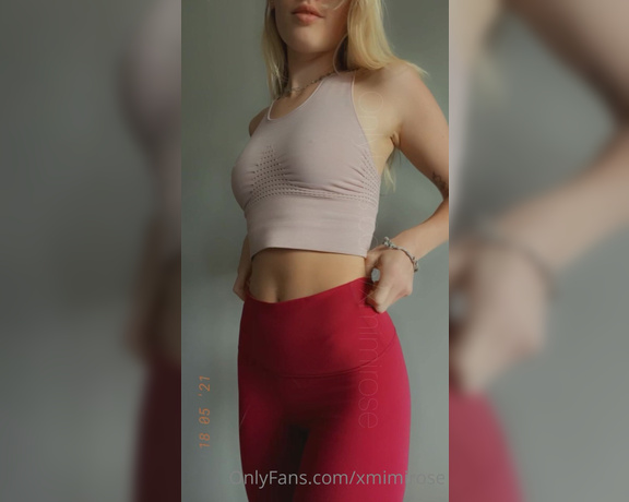 Xmimirose - (Mimi)- Before my gym session today