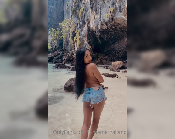 Tsmemethailand - (MEMIE  LADYBOY  THAILAND) - I’m so Fucking love this island !!! Because i can be nude  DM to me if you want to see videos