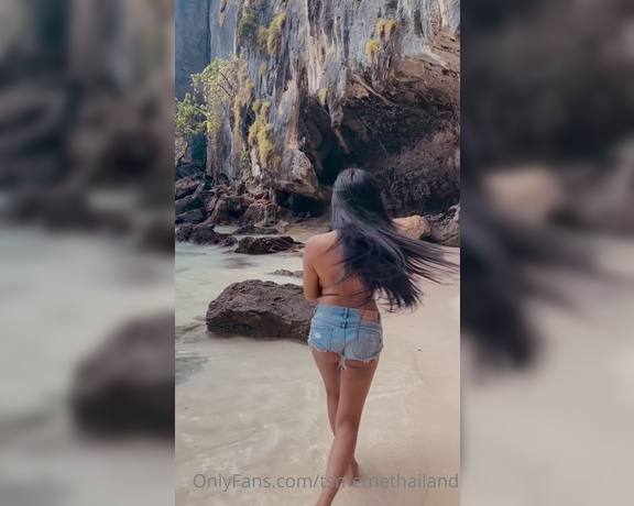 Tsmemethailand - (MEMIE  LADYBOY  THAILAND) - I’m so Fucking love this island !!! Because i can be nude  DM to me if you want to see videos
