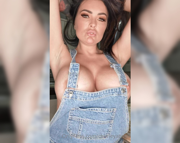 Charleyatwell - (Charley Atwell) - Clip showing off and shaking my big tits in my dungarees