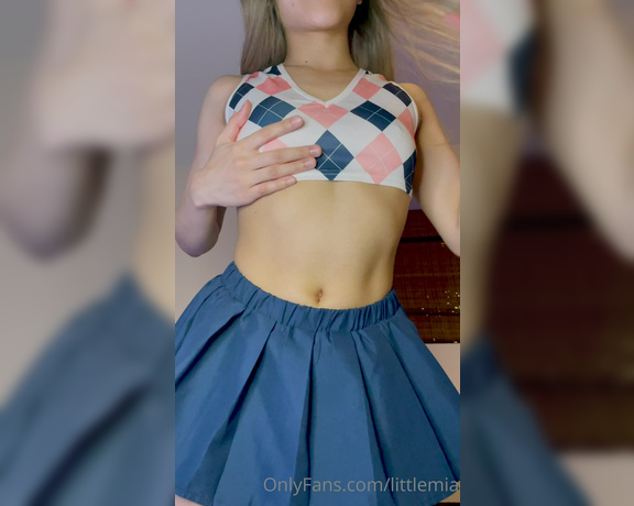 Littlemia - I bet my titties fit perfectly in your mouth