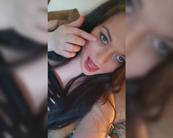 Lauraleighxoxo - (Laura Johnson) - What else is a girl to do when she’s dressed this sexy, but to tease you