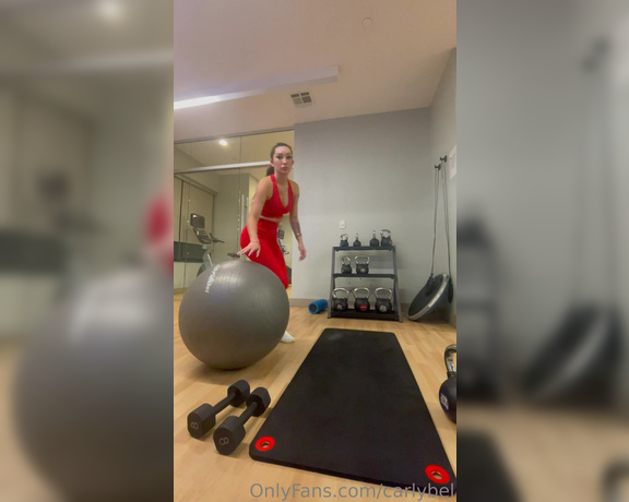 Carlybel - (CARLY BEL) - This is what happens when I try to be a hot personal trainer for you