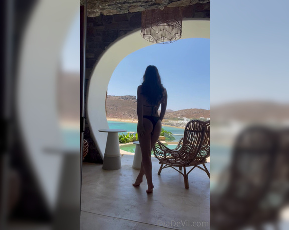 Eva De Vil - OnlyFans Goddess has arrived in Mykonos Video