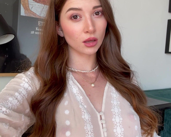 Eva De Vil - OnlyFans Your therapist is wearing a sheer blouse and you can tell her nipples are hard. Do you admit that yo Video