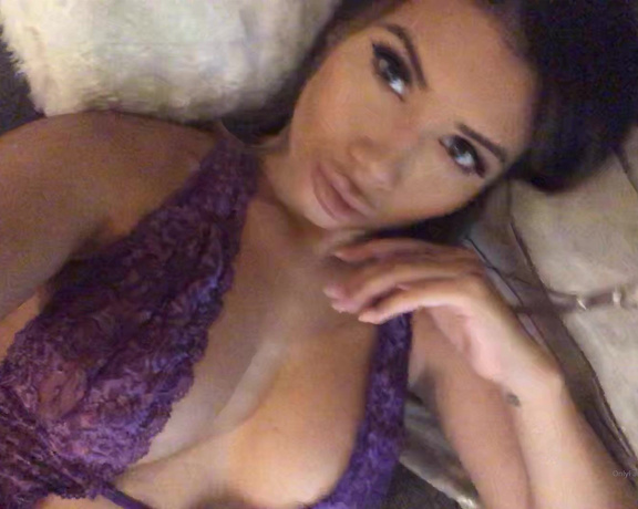 Nicolesnowofficial - (Nicole Snow) - Purple silky