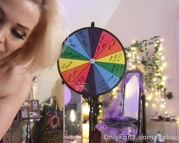 Rebeccamoreuk - (Rebecca Moreuk) - Stream started at  pm spin the wheel xx