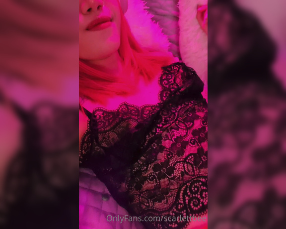 Scarlettbee - (Scarlett) - After you saw my vid and if it makes you horny. Come on baby come fuck me