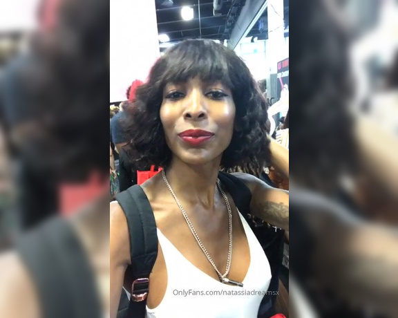 Natassia Dreams -  Sex expo NYC me live,  Blowjob, Trans, Shemale On Male, Male On Shemale