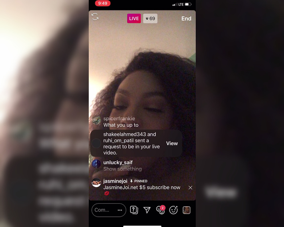 Joiamour - Shit that get your ig deleted! I’m tryna to go live on here so we can turn up