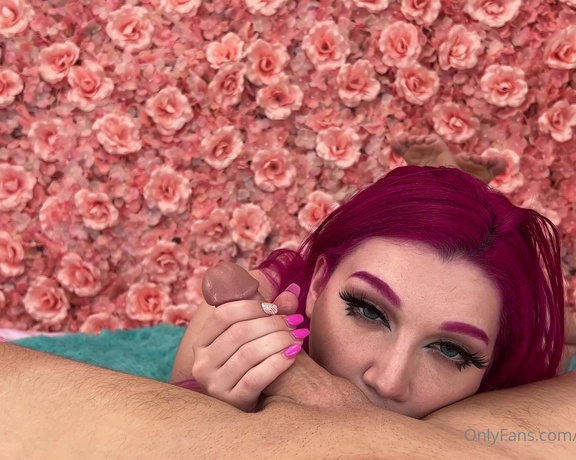 Joshualewisxxx - (Joshua Lewis) - Hot Pink Hair Big Tit Girlfriend Gives BF Sloppy BJ Until He Cums On Her Face  BJ Bratz  @lilylouo