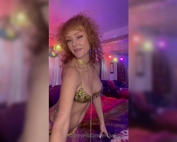 Realaudreyxxx - (Audrey Hollander) - When I say I made this one for you sexy baby!” I want all my fans watching to feel that vibe coming