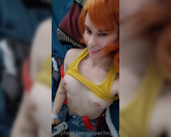 Depechegirl10 - (Evelyn Green) - I couldnt get dressed up all the way...but I am also extra horny today! Not bad for a cosplay