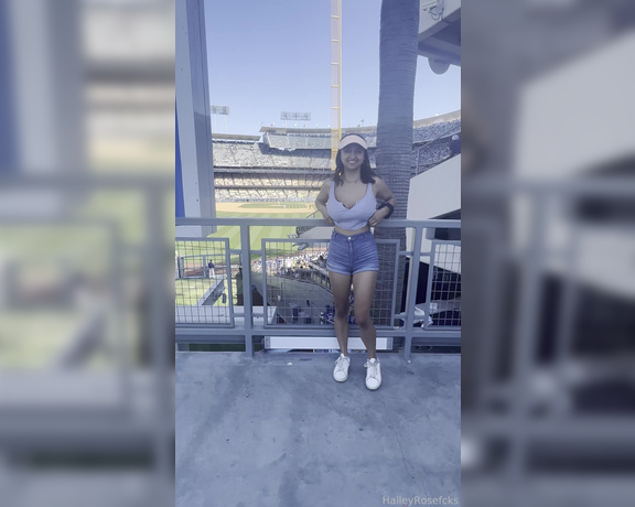 Haileyrose_fcks - (Hailey Rose) - Who else was at the Dodgers game this Sunday (06.06.2022)