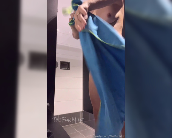 TheFunMilf - My after gym routine… Oh I even include my little bathroom break I don’t know why but (23.04.2023)