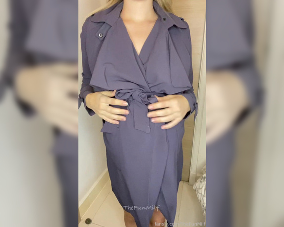 TheFunMilf - I did something naughty today… I had to drop into the office and this is what I wore (30.11.2021)