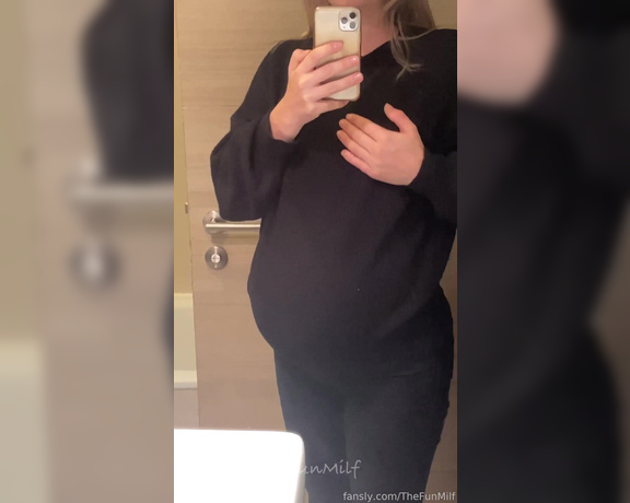 TheFunMilf - So today I really really missed my pregnant body And do you know why Today I met a reall (06.03.2022)