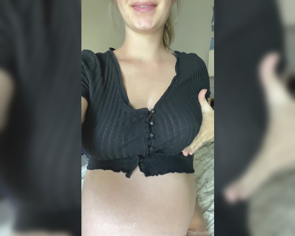TheFunMilf - I love rewatching old videos of me being pregnant  I am such a good time #preggo (12.03.2023)
