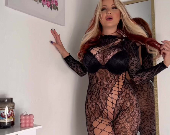Daisymayofficial - (Daisy May) - BRAND NEW JOI CONTENT! drool over me whilst Im wearing this sexy fishnet for you! I cant wait to