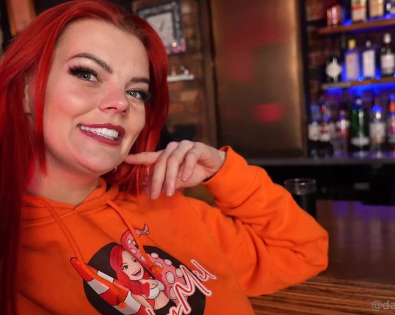 Daisymayofficial - (Daisy May) - CHEERS FOR THE BLOWJOB! After a long day filming we decided to grab a drink at the bar... but we
