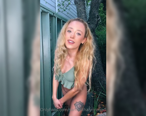 Samanthalynnmodel - ENJOYING THIS CALI WEATEHR More to this video will be sent through message