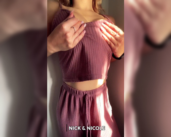 Nickandnicole - (Nick and Nicole) - I hope my titty drop brightens up your day
