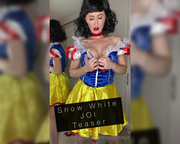 Sammitye - (Sammi Tye) - SNOW WHITE JOI ... Check your inbox for the full length 11 min video, without emojis!