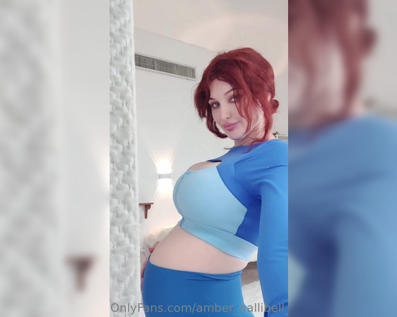 Amber_hallibell - (Amber Hallibell) - Tip $19,99 under this post to get this video and 13 hot pics! Pregnant stepmother catches her step 1