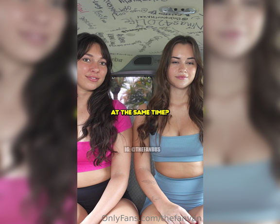 Thefanvan - Jade @jadeteen & her bestie @erinashford They came on the Bus for the FIRST TIME TOGETHER