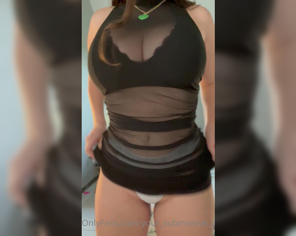 Your_submissive_doll - (Valorie) - Something a little more… risqu I’m going to keep this as an around the house” outfit for now 3
