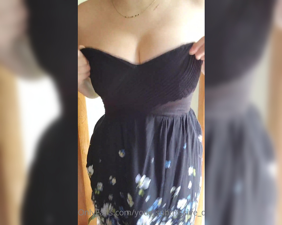 Your_submissive_doll - (Valorie) - Wore this dress most of the day how fuckable on the scale of 0 10 (outfit of the day ) 2