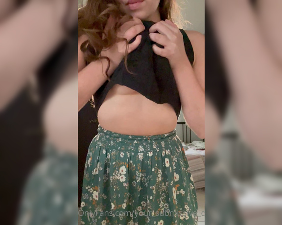 Your_submissive_doll - (Valorie) - This skirt made my waist look TINY  (Outfitdrop of the day ) 3