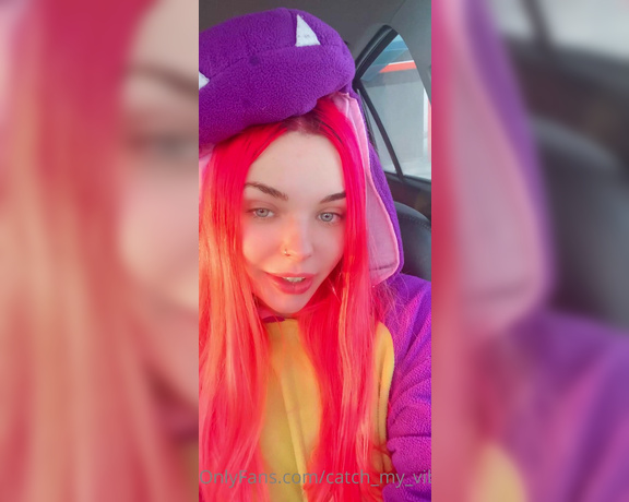 Sonya_vibe - (Sonya Vibe) - Good morning to me I slept a little and I need to move on By the way, my Spyro suit is very