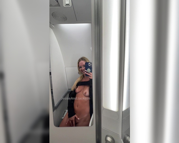 Jessieandjackson - (Jessie and Jackson) - Yesterdays airplane fun  Swipe for the naughty progression and don’t miss the
