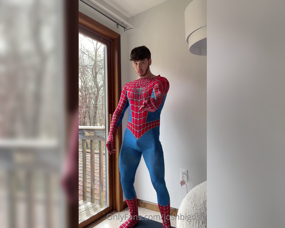 Joshbigosh - Still not feeling 100% yet from being sick. Anyways I just got a spider man suit