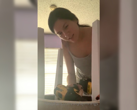 Shylajennings - (Shyla Jennings) - Being handy around the house )