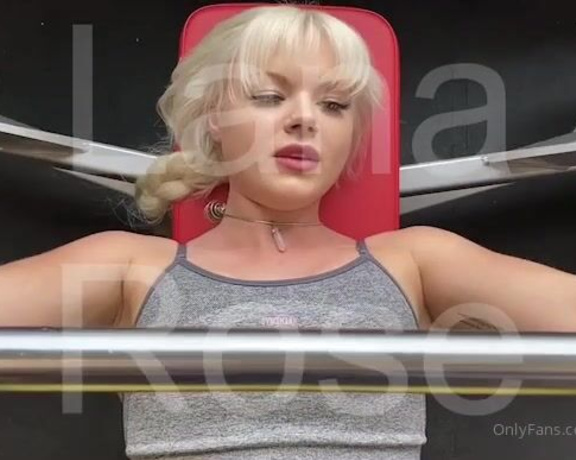 Lanarose2020 - (Lana Rose) - Wow I really did work up a sweat with